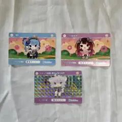 ホロライブ カードダス vol.5 ロボ子さん　星街すいせい　猫又おかゆ　N P