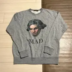美品 ベートーヴェンスウェット L UNDERCOVER ベートーベン MAD黒 美品 ベートーヴェンスウェット L UNDERCOVER ベートーベン MAD