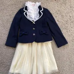 入学式女児フォーマスーツ メゾピアノ130cm大幅値下げしました