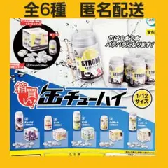 全6種 箱買い! 缶チューハイ ガチャ フィギュア ミニチュア