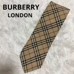 BURBERRY バーバリー LONDON ノバチェック ネクタイ シルク