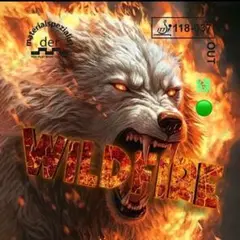 ラバー アンチ　表　WILDFIRE　 ワイルドファイア　緑　カラー　1.5mm