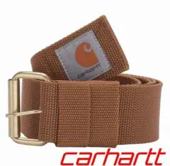 新品★カーハート★ロゴ入りワークベルト（ブラウン）送料無料・腰袋