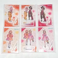 ホロライブ モーリーオンライン 桃鈴ねね 尾丸ポルカ アクリルスタンドフルセット