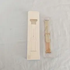 Apple Watch スポーツループ ベージュオレンジ