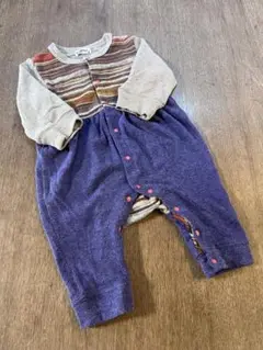 KICCOLY キッコリー エスニック柄ロンパース