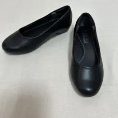 ヌーボ　NUOVO　パンプス　23㎝　EEEE　ブラック