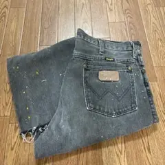 Wrangler black denim w32 米国製