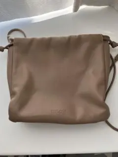エスロー ドローストリングショルダーバッグ