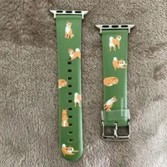 【新品】柴犬柴田さん柄 Apple Watchクリアバンド