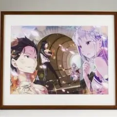 Re:ゼロから始める異世界生活」複製サイン入り複製原画 3rd season Re:ゼロから始める異世界生活 複製サイン入り複製原画 3rd season