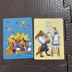 ディズニージャンケンカード２枚