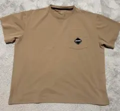 ブリストル　fcrb tシャツ　xl ベージュ