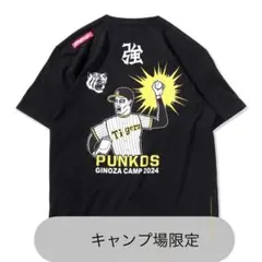 限定 PUNK DRUNKERS x 阪神 x 宜野座 クロスバットロゴ TEE 限定 PUNK DRUNKERS x 阪神 x 宜野座 クロスバットロゴ TEE メンズ
