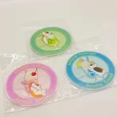 【新品未開封】夏目友人帳　ニャンコ先生　カラフルソーダ　アクリルコースター3種