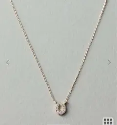 K10YG ete レイヤーホースシューネックレス