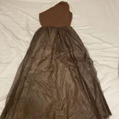 ワンショルダーワンピース