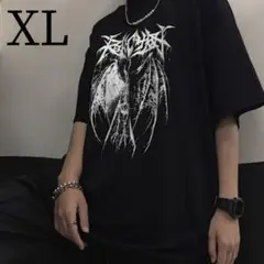 ✨セール✨現品限り✨新品✨Tシャツ スカル ロゴ 半袖 オーバーサイズ XL