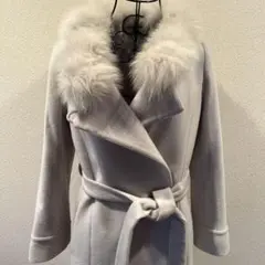 セール♡プロポーション ボディードレッシング♡美品♡フォクスファーのロングコート