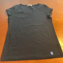 オールドイングランド エンブレム付き 紺色無地Tシャツ