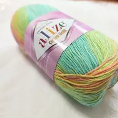 alize コットンゴールド 330m 100g マルチカラー