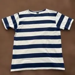 C.L.J ボーダー クルーネック Tシャツ メンズM