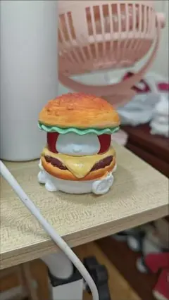 ハンバーガー型ミニチュアフィギュア
