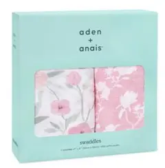 aden + anais ma fluer swaddles 2枚組