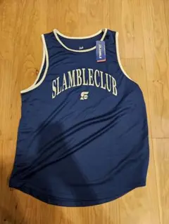 SLAMBLE CLUB タンクトップ ネイビー