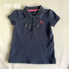 TOMMY【ベビーポロシャツ80】