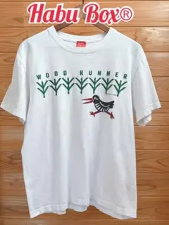 Habu Box ハブボックス　Tシャツ　WOOD RUNNER サイズL