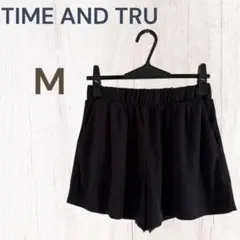 TIME AND TRU Mサイズ ショートパンツ 黒 ポケット