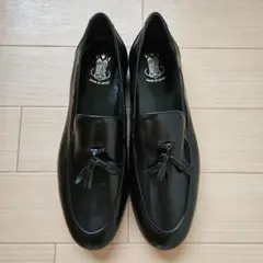 【新品未使用✨】BONTREボントレ タッセルローファー黒44