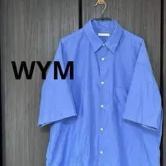 [WYM]ウィム　オーバーサイズ　半袖シャツ