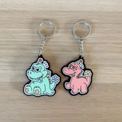 りんりんのおみせやさん ねむたいふたごちゃんキーホルダー