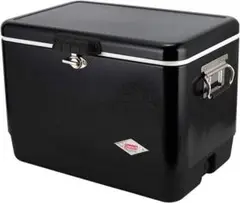 新品!! Colemanクーラーボックス スチールベルト つや消しブラック