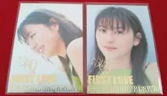 長澤まさみ FIRST LOVE RAREカード ２枚セット 2002年 F