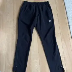 ヨネックス 黒 スリムフィットパンツ
