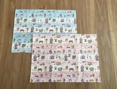 ランチョンマット 2枚セット ポップ柄 ナフキン