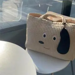 【新品】わんちゃん ヌビ マザーズバッグ 大容量 イブル キルト生地 韓国
