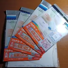 A-one マイクロミシンカットタイプ ラベル用紙 4色セット