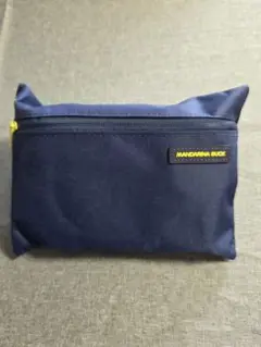 MANDARINA DUCK ネイビー トラベルポーチ