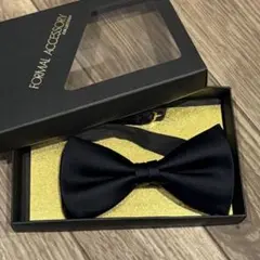 結婚式 新郎 蝶ネクタイ　ブラック [FORMAL ACCESSORY]