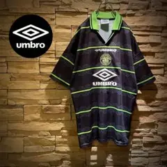 【希少種】UMBRO×セルティック/98-99/激レアデザイン/ユニフォームL