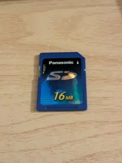 送料無料 Panasonic 16MB SDカード