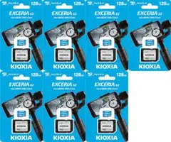 7個 KIOXIA microSDXC 128GB LMEX2L128GG2