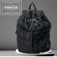 ポーター PORTER リュック タンカー ブラック ナイロン