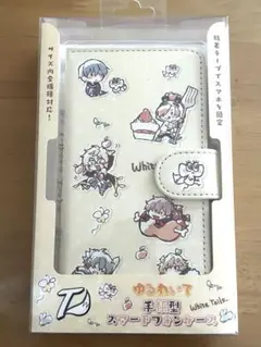 《新品未使用》White Tails ゆるわいて 手帳型スマートフォンケース