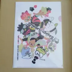 スプラトゥーン2×サンリオキャラクターズ A4クリアファイル