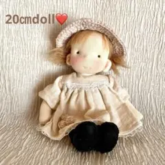 ꧁20㎝の女の子 ꧂ ウォルドルフ人形モチーフ ワイヤードール 20の女の子 ꧂ ウォルドルフ人形モチーフ ワイヤードール-通販廉価